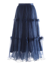 Luxury Bow-Detail Tulle Skirt